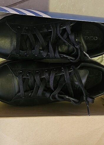 40 Beden Adidas Orijinal Stan Smith Siyah 40 no