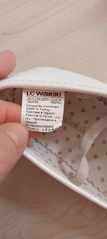 20 Beden beyaz Renk Çocuk ayakkabı 