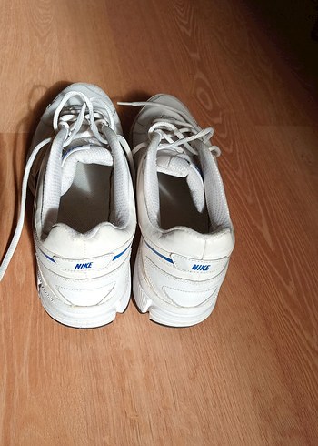 Nike Beyaz Bağcıklı Erkek Spor Ayakkabı - Görsel 4