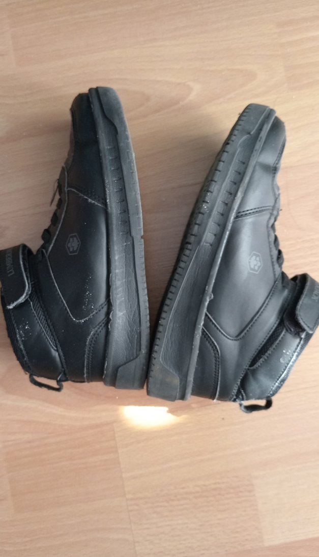 Erkek Çocuk Siyah Street Wear Botlar - Görsel 5