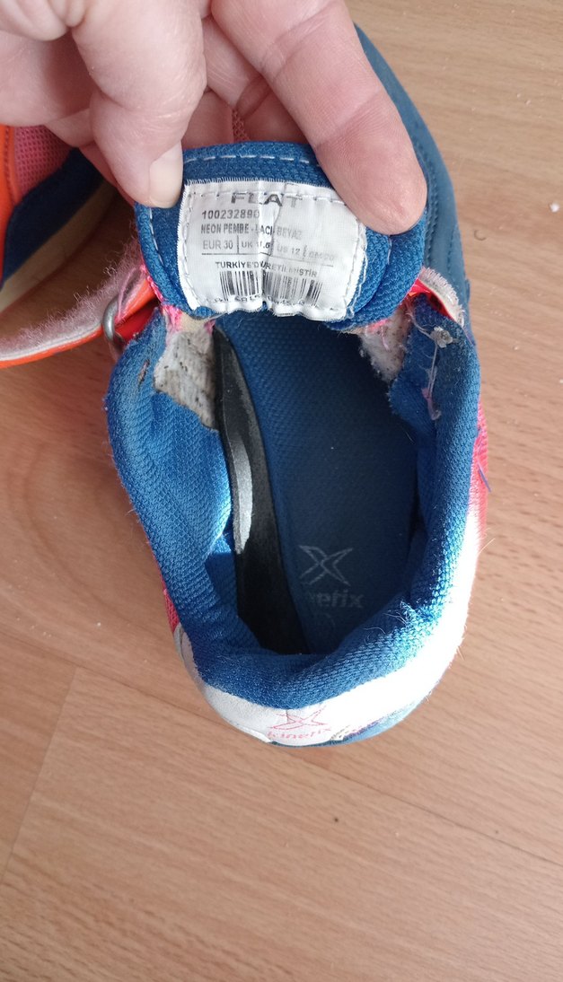 Kinetix Kız Çocuk Renkli Velcro Spor Ayakkabı - Görsel 5