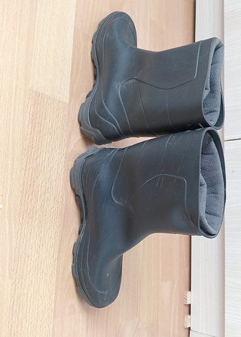 Siyah Lastik Erkek ve kız Çizme - Görsel 7