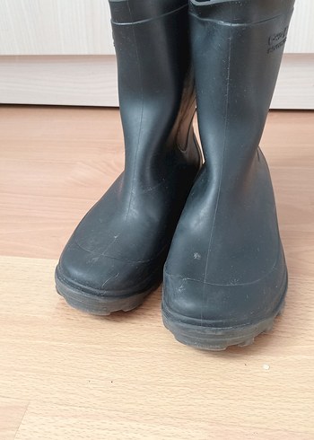 Siyah Lastik Erkek ve kız Çizme - Görsel 6