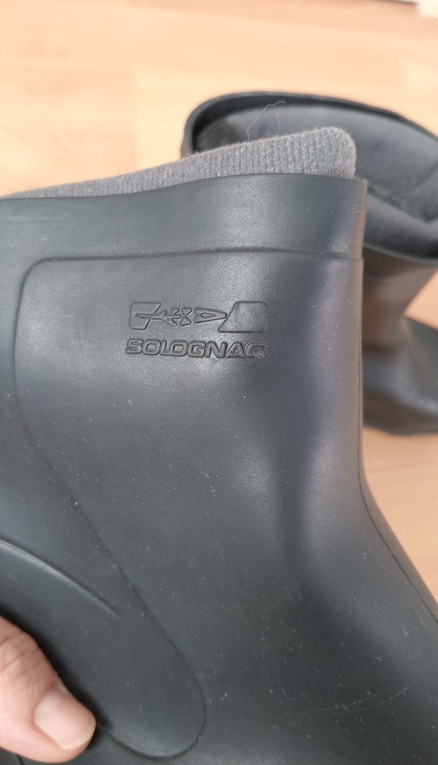 Siyah Lastik Erkek ve kız Çizme - Görsel 2