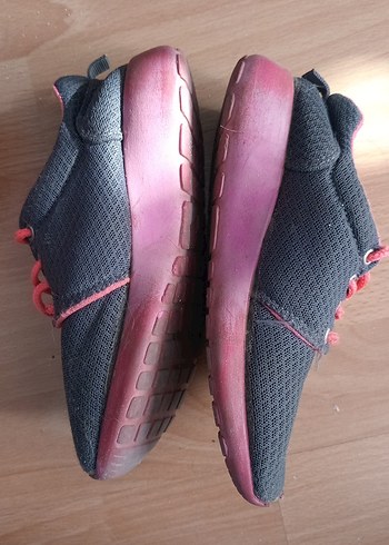 Gri-Pembe Bağcıklı Çocuk Spor Ayakkabı - Görsel 3