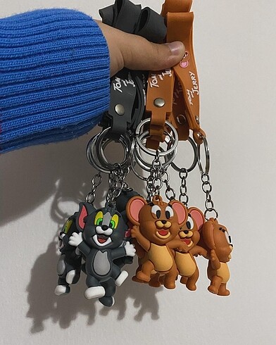 Tom ve Jerry İkili Anahtarlık