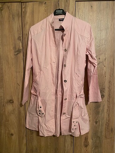 Pembe tunik gömlek