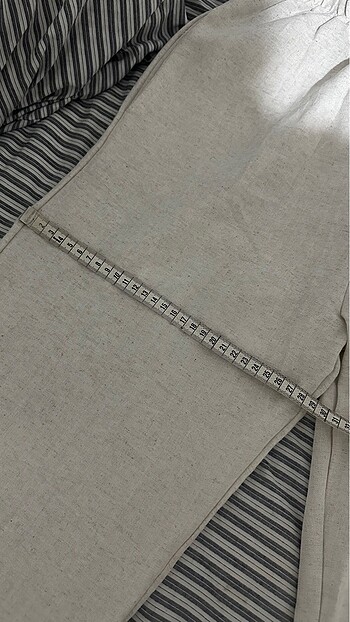 Keten kimono takım - Görsel 6