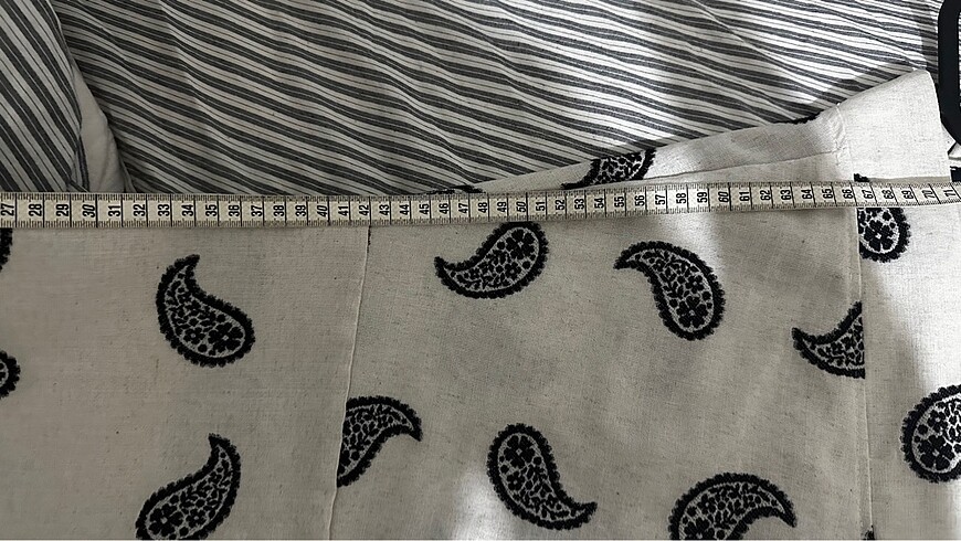 Keten kimono takım - Görsel 9