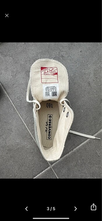 37 Beden Converse Chuck Taylor