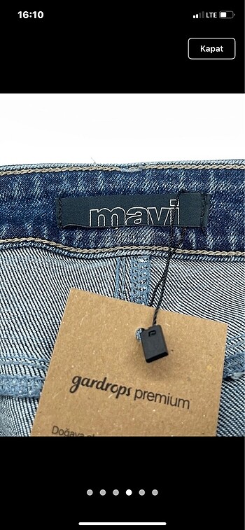 26 Beden lacivert Renk mavi straight jean