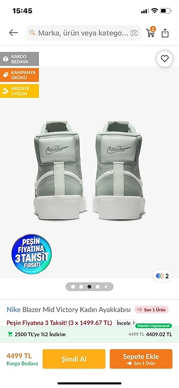 38 Beden Nike Blazer