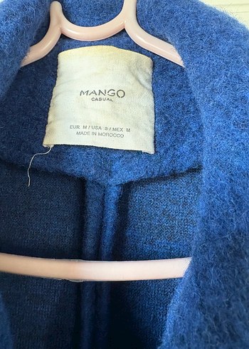 Çift Düğmeli Lacivert Kaban - Görsel 2