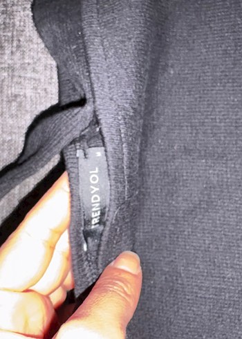 Siyah tek omuz - Görsel 3