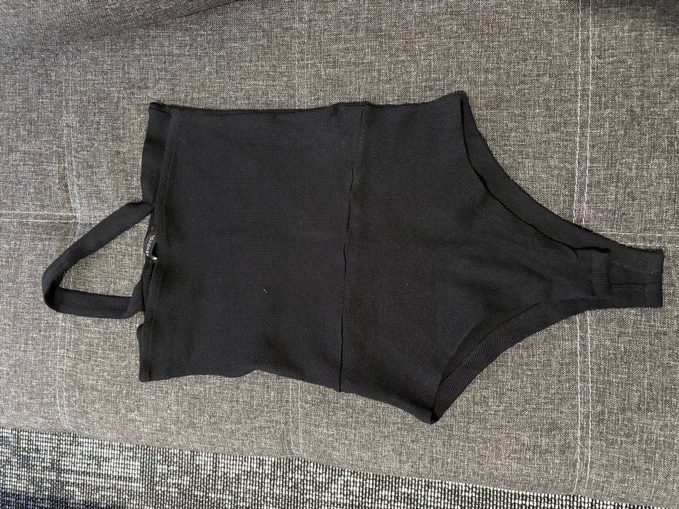 Siyah tek omuz - Görsel 2