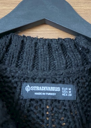 Stradivarius Siyah Örgü Kadın Kazak - Görsel 2