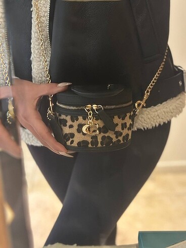Coach Coach mini trail crossbody çanta