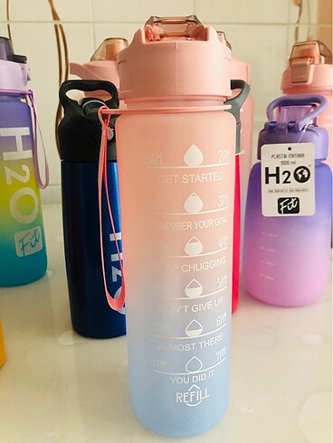 Tohana H2O 700 ml Motivasyon Matara-Suluk