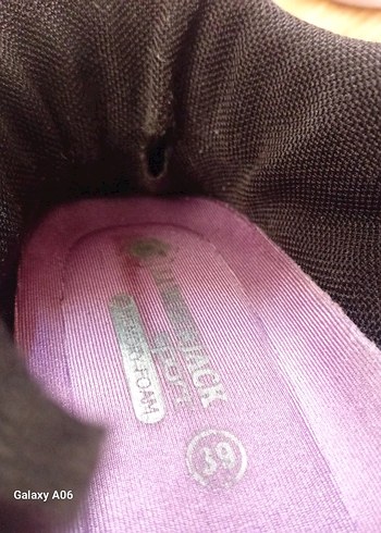 Mor Bağcıklı Spor Kadın Sneaker - Görsel 4