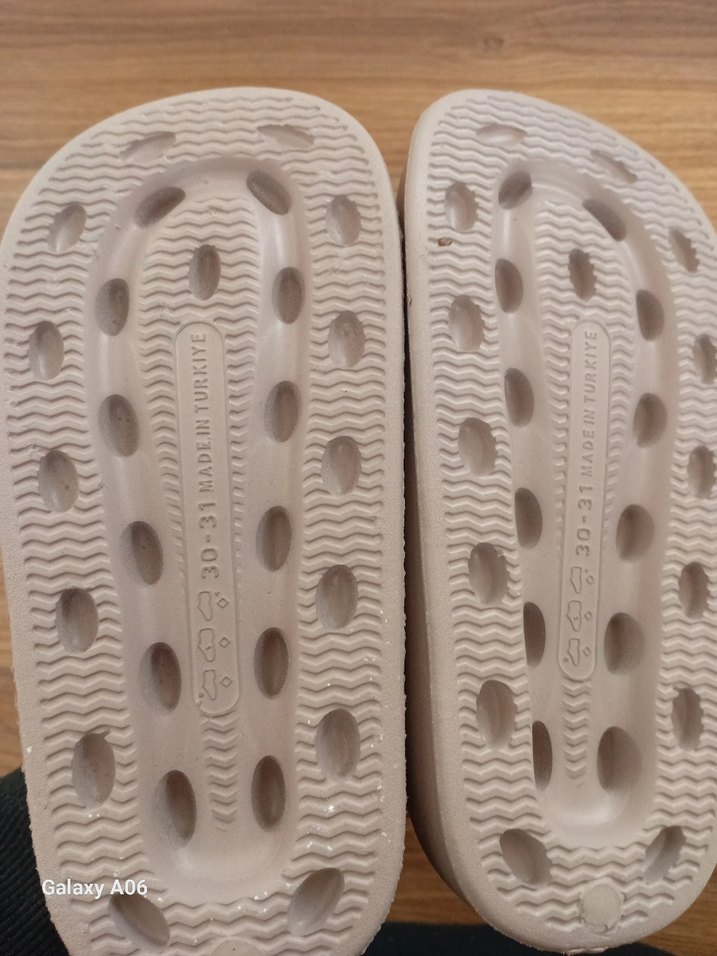 örgülü kız çocuk terlik - Görsel 2