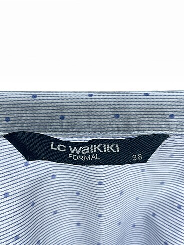 38 Beden mavi Renk LC Waikiki Gömlek %70 İndirimli.