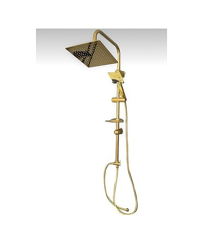 Gold robot duş seti