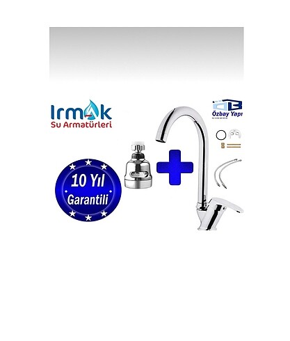 Irmak lavabo bataryası banyo lavabo musluğu ırmak marka ve tasa