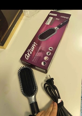 Elektrikli Saç Düzleştirici Tarak - Görsel 4