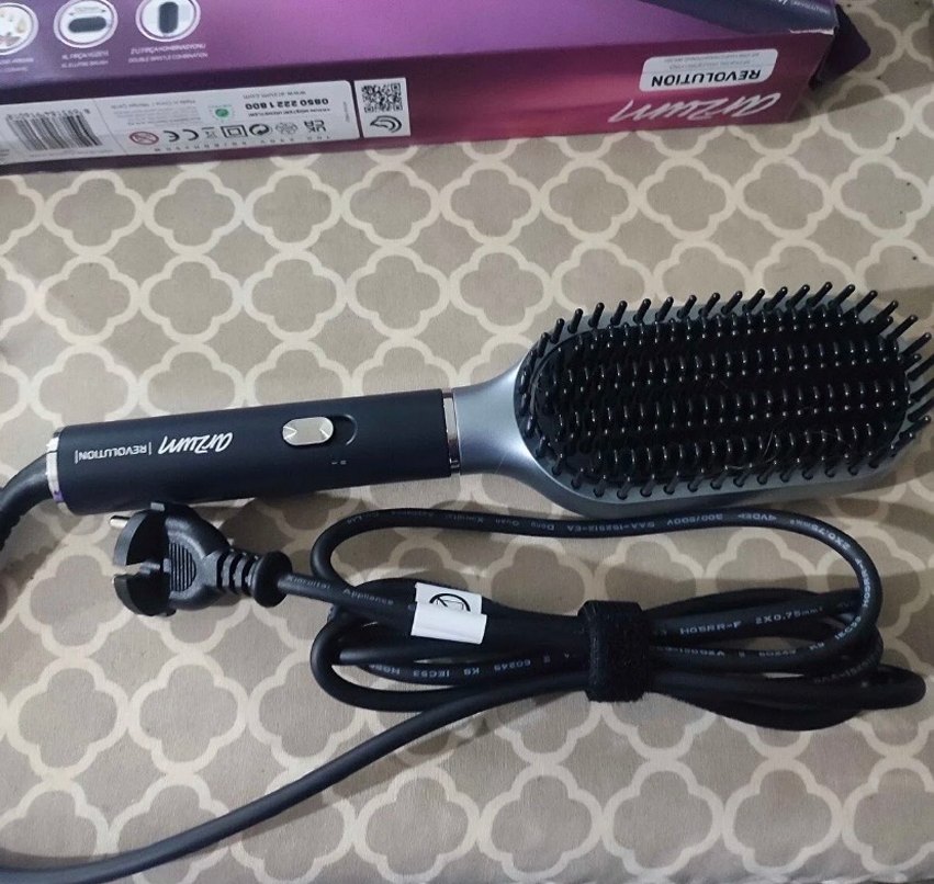 Elektrikli Saç Düzleştirici Tarak - Görsel 2