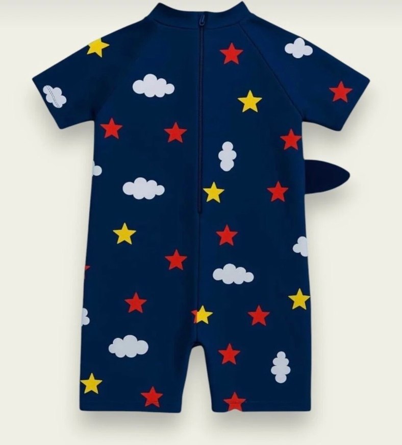 Renkli Baskılı Erkek Çocuk Kısa Kollu Mayo - Görsel 2