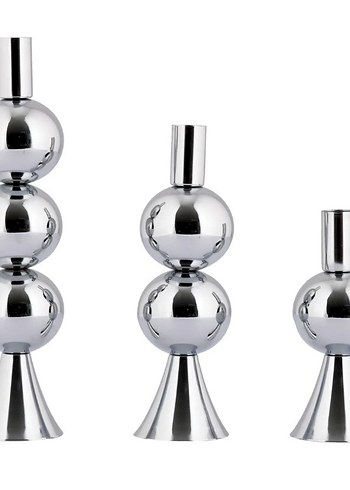 Gri Metal Mumluk Seti - Görsel 6