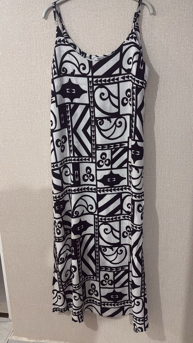 Desenli Bohem Uzun Elbise - Görsel 2