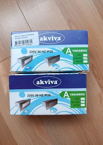 Akviva Yakamoz Merdiven Armatürü Mavi Işık