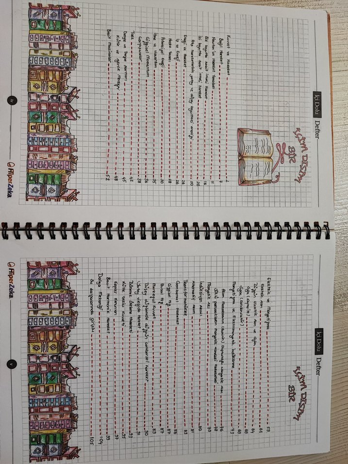 HiperZeka Fizik Defteri - AYT Konu Anlatımı - Görsel 2