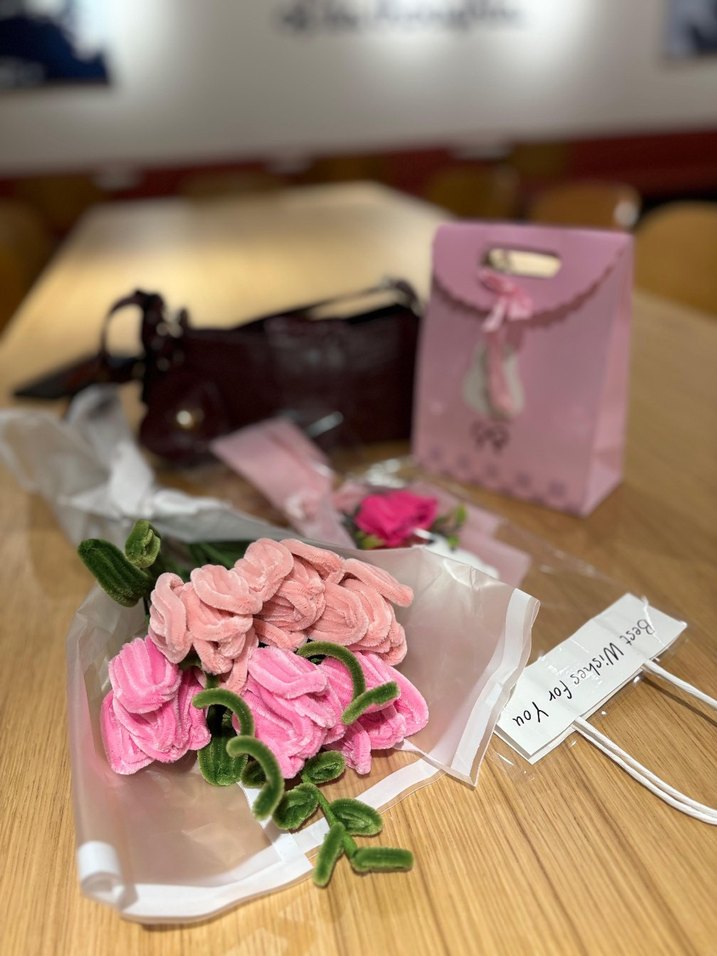 Pembe solmayan Buket - Görsel 2