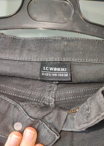 Gri Denim Pantolon 11-12 yaş. - Görsel 2