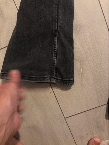 11-12 Yaş Beden gri Renk Zara Pantalon