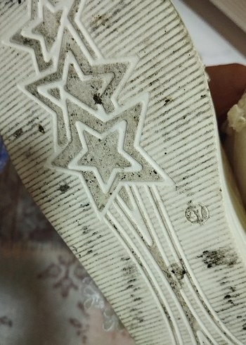 Diğer gelin ayakkabıBeyaz Platform Topuklu Nakışlı Kadın Spor Ayakkabı