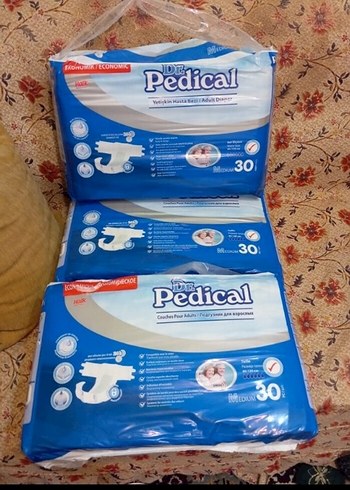 Pediped Dr. Pedical Yetişkin Hasta Bezi 30 Adet