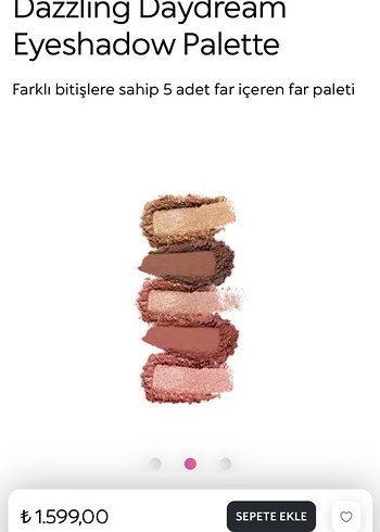 Kiko Dazzling Daydream 5 Renk Far Paleti - Görsel 3