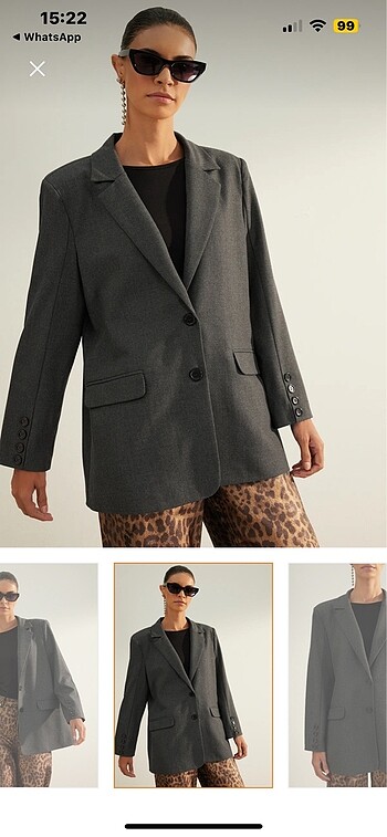 Blazer ceket