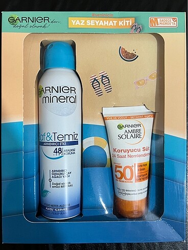 Garnier seyahat kiti