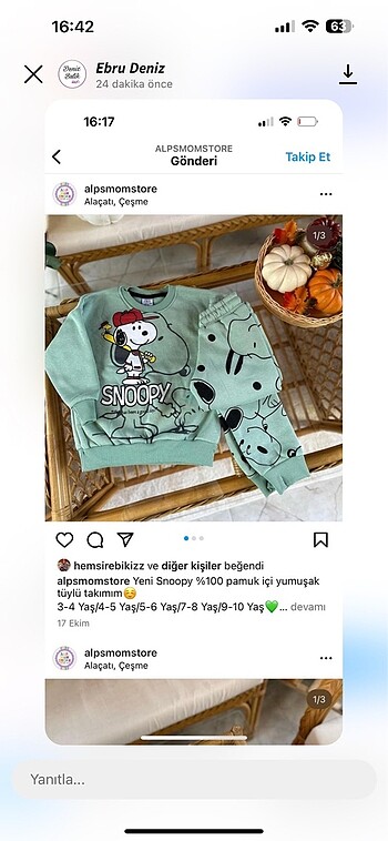 Zara çocuk takım