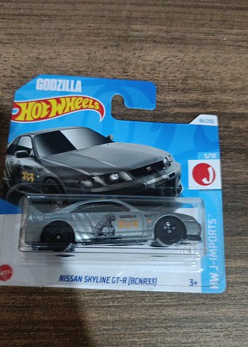 Hot Wheels Godzilla Nissan Skyline GT-R Oyuncak Araba