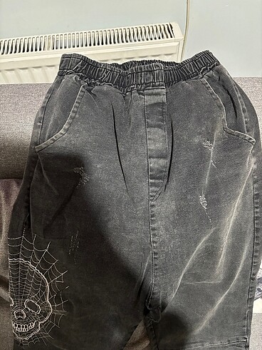 Gothic kurukafa bol pantolon - Görsel 4