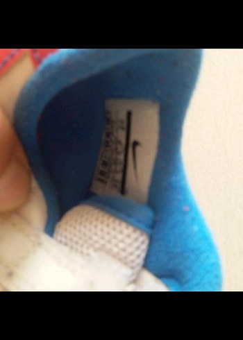 23 Beden beyaz Renk Kız Çocuk Beyaz Cırt Cırtlı Spor Ayakkabı