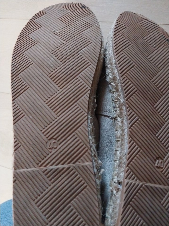 Kahverengi Süet Kadın Dolgu Topuk Espadril - Görsel 4