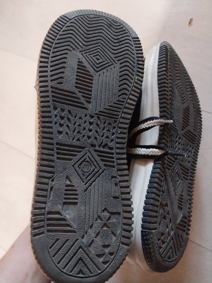 Siyah Dolgu Topuklu Kadın Spor Ayakkabı - Görsel 5