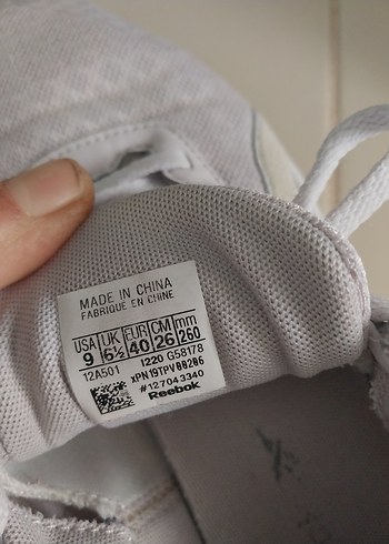 Reebok Gri Bağcıklı Kadın Spor Ayakkabı - Görsel 5