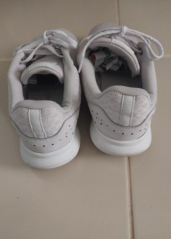 Reebok Gri Bağcıklı Kadın Spor Ayakkabı - Görsel 3